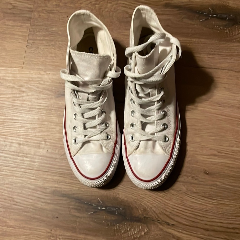 Converse high tops, size 8.5
